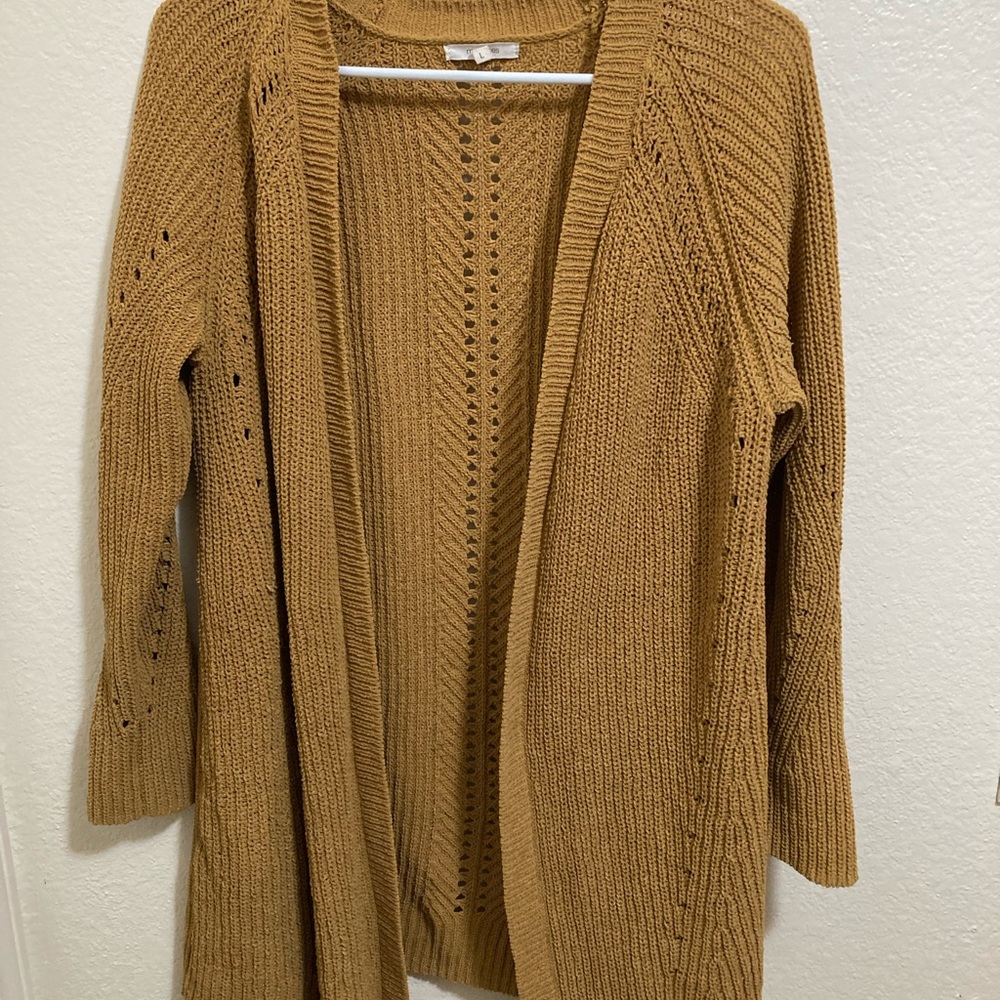 Gold Cardigan